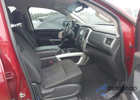 2017 Nissan Titan Sv из США, поврежденный, VIN 1N6AA1E50HN567221